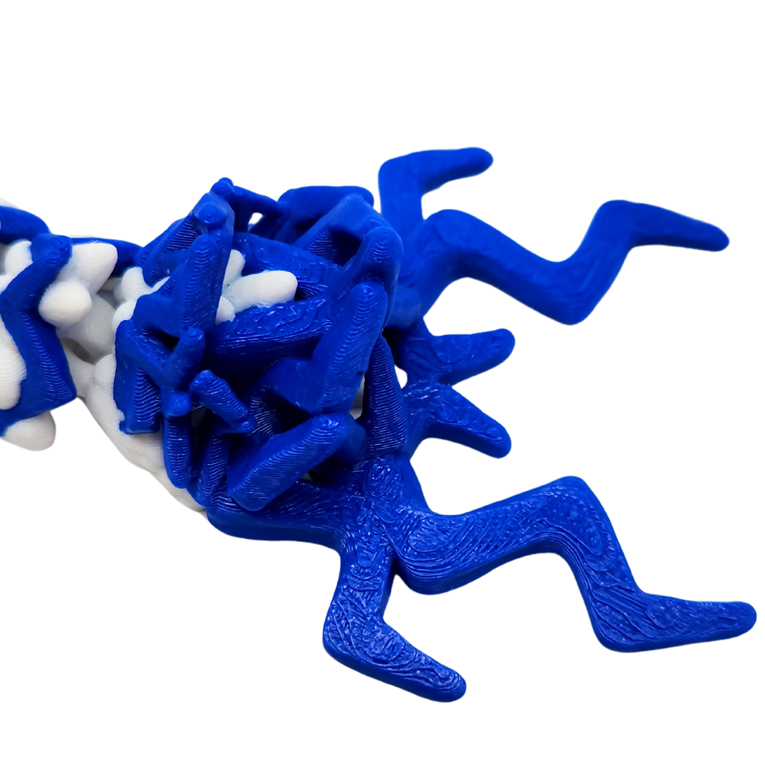 Sturmdrache mit Flügel (zweifarbig)