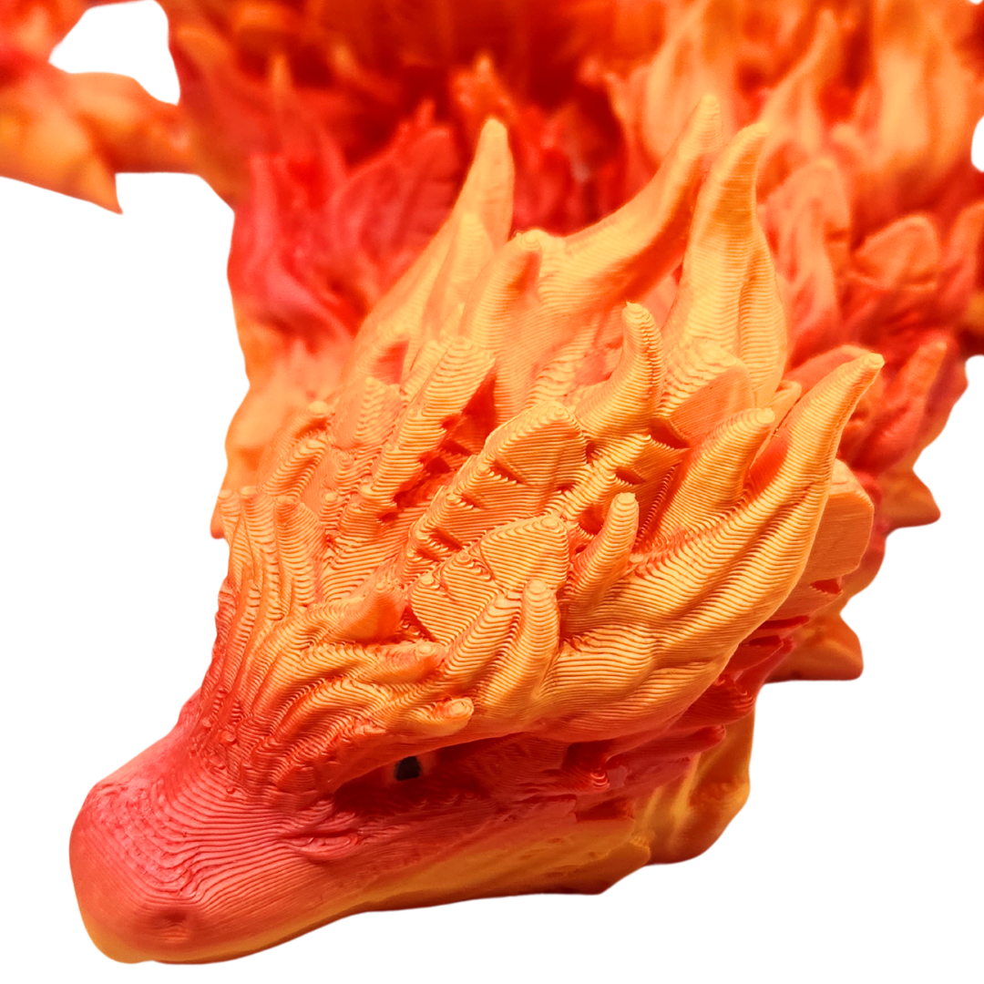 Flammen Drache