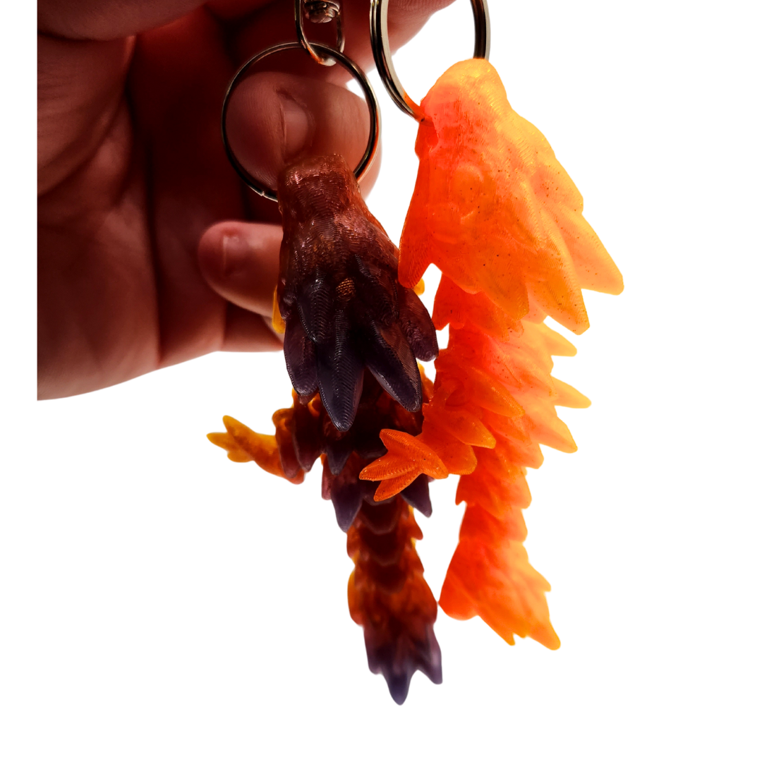 Edelstein Drachen Anhänger