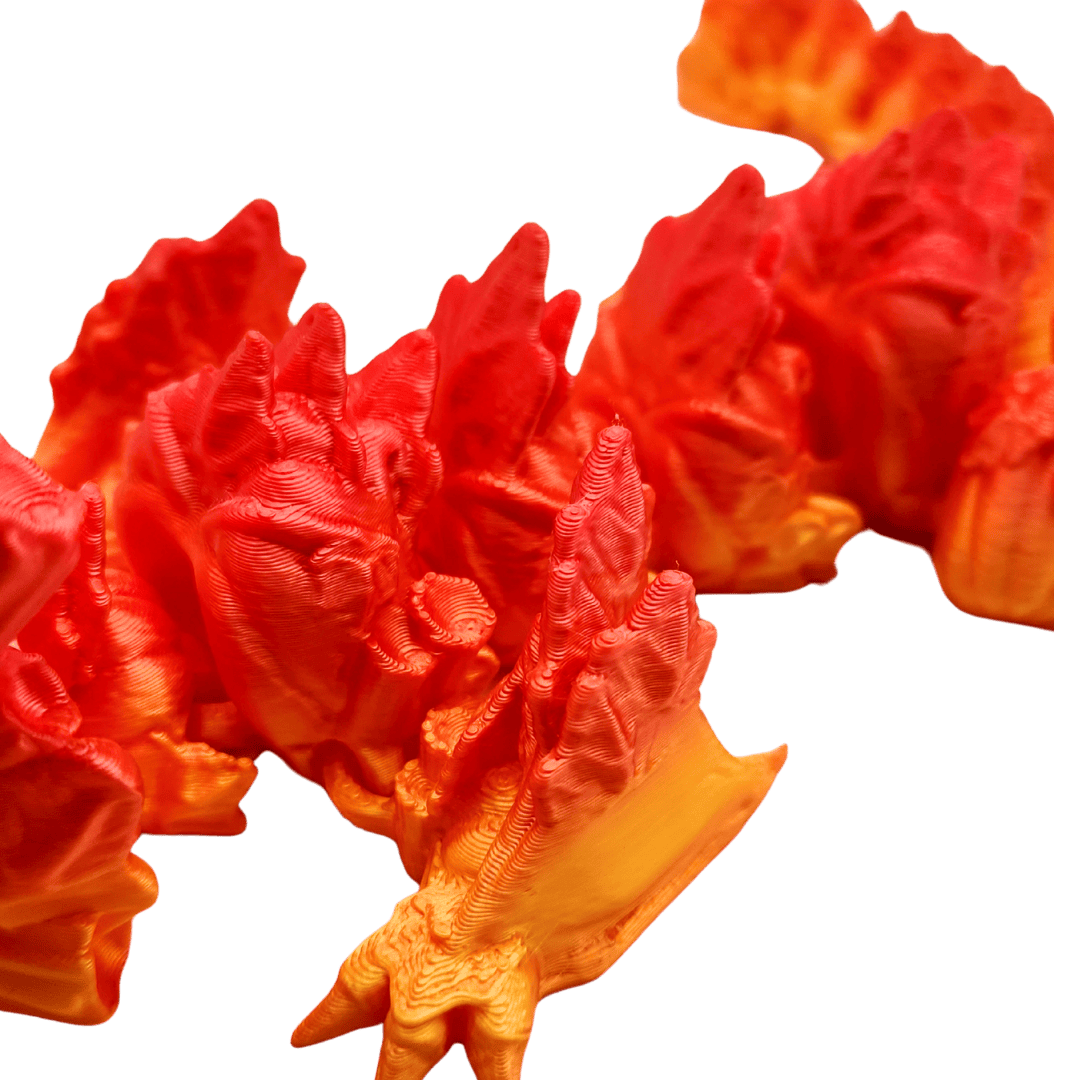 Kleiner Kürbis Drache