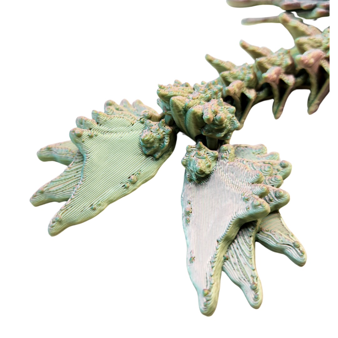 Korallen Drachen Anhänger