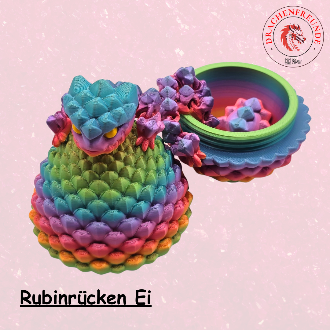 Rubinrücken Ei