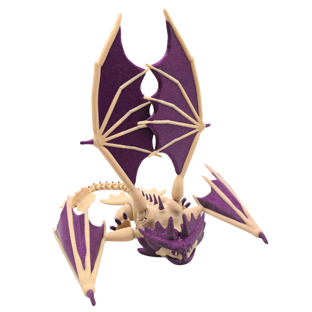 Ein Drache mit sehr großen Flügel die man in jede Richtung bewegen kann.